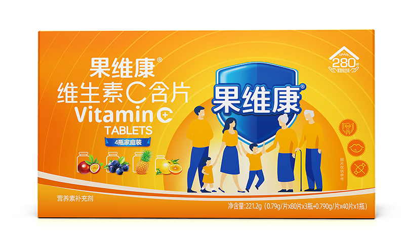 全家共享装，“3+1”隆重上市（280粒装）